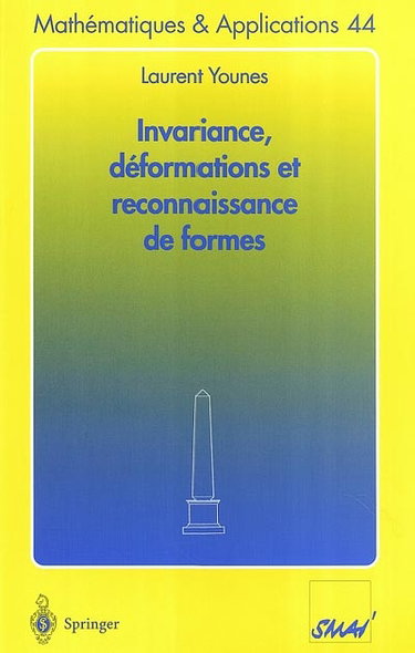 Couverture de Invariance, déformations et reconnaissance de formes
