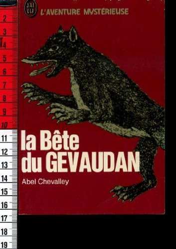 Couverture de La bête du gévaudan.