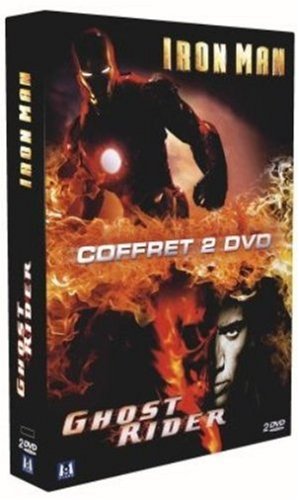 Couverture de Iron Man - Ghost Rider : Coffret 2 DVD