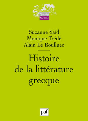 Histoire de la littérature grecque