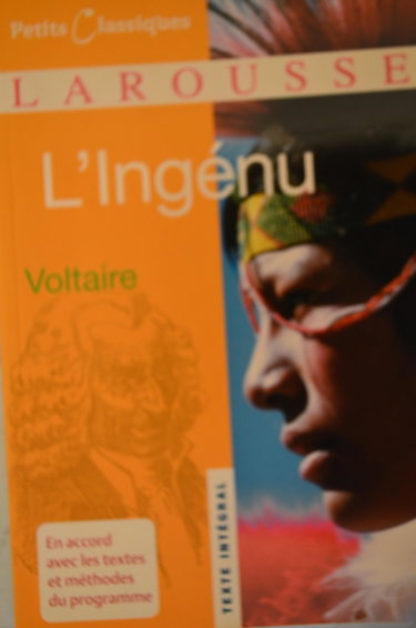 Couverture de L'ingénu, Voltaire : dossier pédagogique