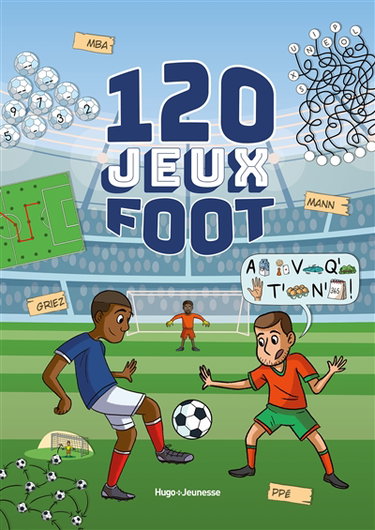Couverture de 120 jeux foot