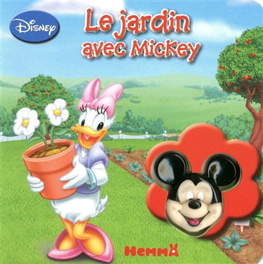 Le jardin avec Mickey
