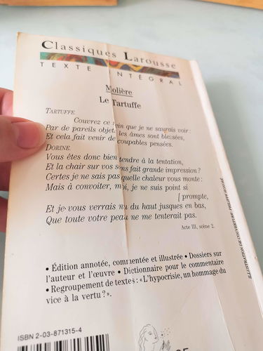 Le Tartuffe ou l'Imposteur: Comédie