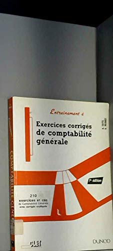 Exercices corrigés de comptabilité générale