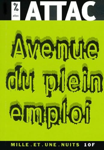 Avenue du plein emploi