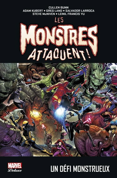 Couverture de Les monstres attaquent !. Un défi monstrueux