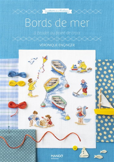 Couverture de Bords de mer : à broder au point de croix par Véronique Enginger