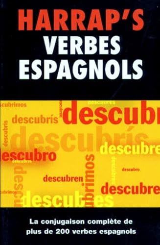 Harrap's verbes espagnols