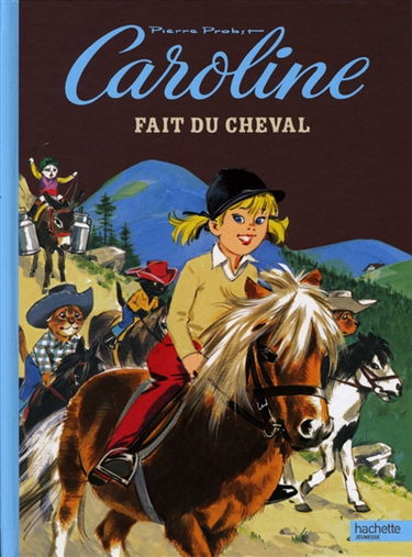 Caroline fait du cheval