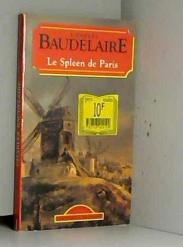 Couverture de Le spleen de Paris par Charles Baudelaire