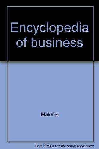 Couverture de Encyclopedia of business