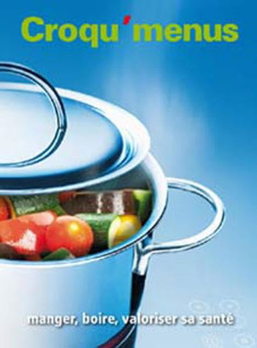 Couverture de Croqu'menus: Livre de l'élève Manger, boire, valoriser sa santé