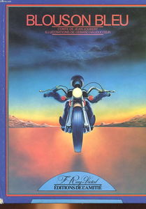 Blouson bleu