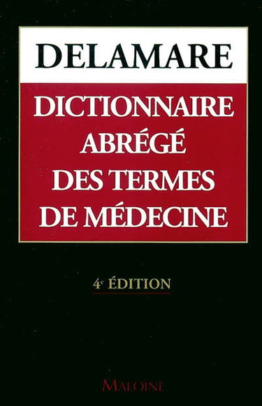 Dictionnaire abrégé des termes de médecine