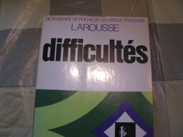 Dictionnaire Des Difficultés De La Langue Française