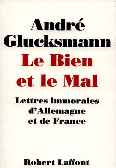 Le bien et le mal : lettres immorales d'Allemagne et de France