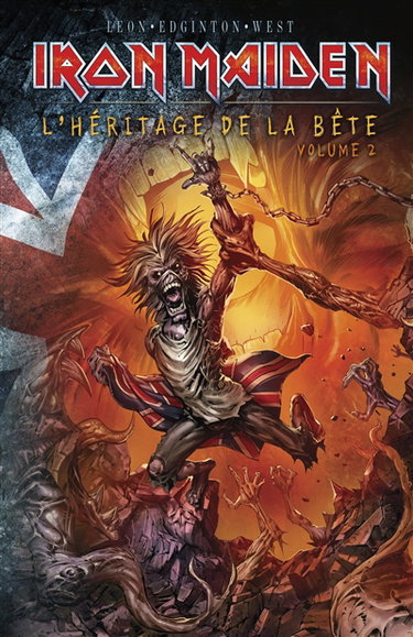 Couverture de Iron Maiden, l'héritage de la Bête. Vol. 2