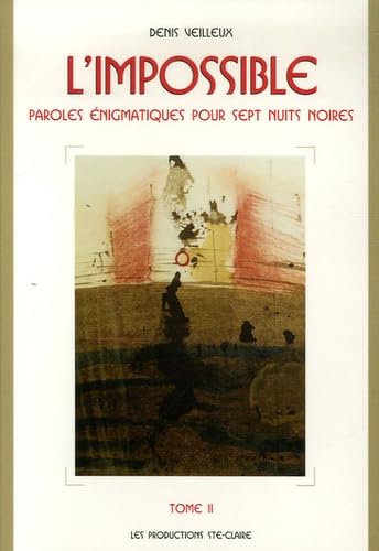 Paroles énigmatiques pour sept nuits noires