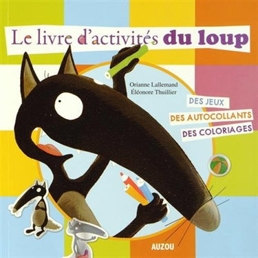 Le livre d'activités du loup