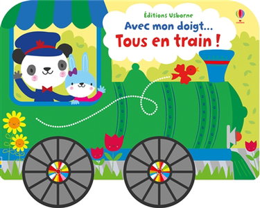 Couverture de Tous en train ! par Stella Baggott