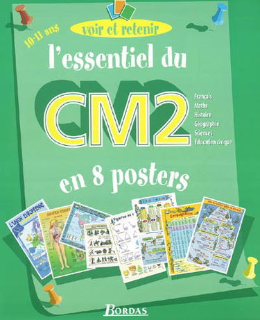 L'essentiel du CM2 en 8 posters
