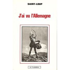 Couverture de J'ai vu l'Allemagne