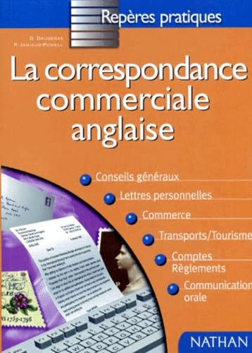 La Correspondance Commerciale Anglaise. Edition 1998