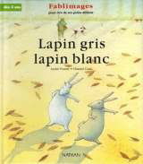 Lapin blanc, lapin gris