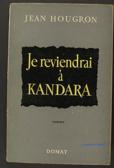 Couverture de Je reviendrai à Kandara (roman).