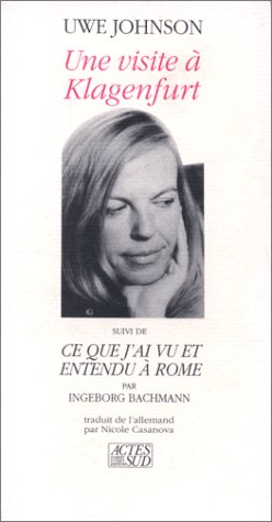 Couverture de Une visite à Klagenfurt. Ce que j'ai vu et entendu à Rome