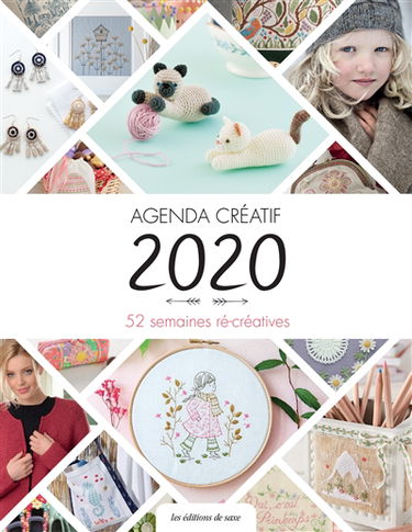 Agenda créatif 2020 : 52 semaines ré-créatives