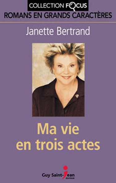 Couverture de Ma vie en trois actes