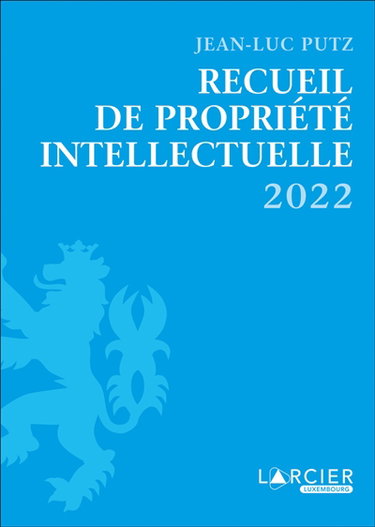 Recueil de propriété intellectuelle 2022