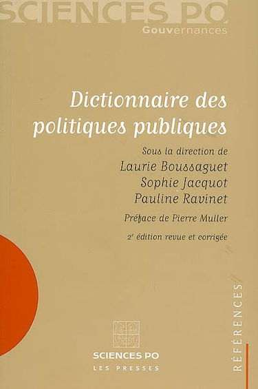 Dictionnaire des politiques publiques