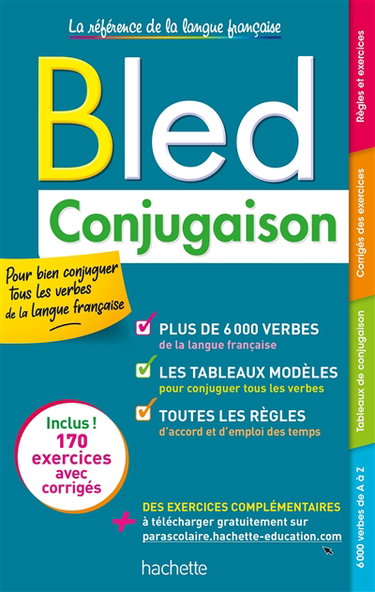 Couverture de Bled conjugaison par Edouard Bled