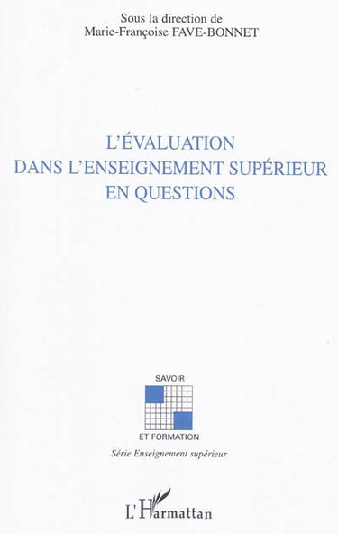L'évaluation dans l'enseignement supérieur en questions