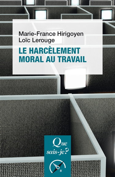 Couverture de Le harcèlement moral au travail