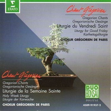Couverture de Gregorian Chants/Liturgy for Holy Week