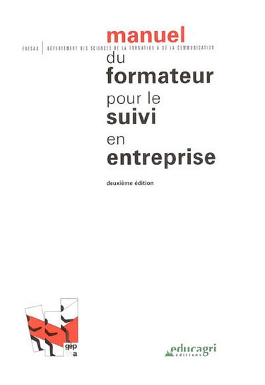 Manuel du formateur pour le suivi en entreprise