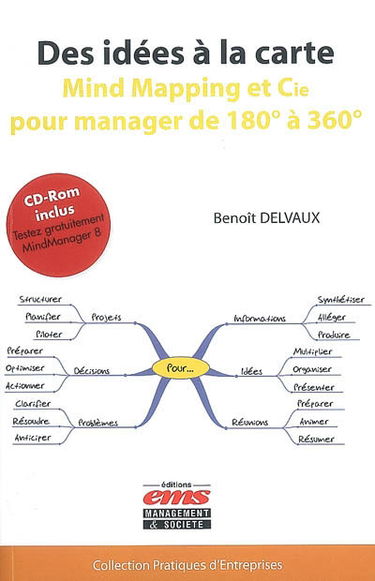 Des idées à la carte : mind mapping et Cie pour manager de 180° à 360°