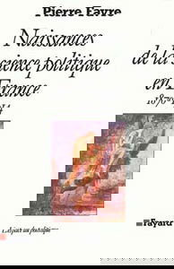 Naissances de la science politique en France : 1870-1914