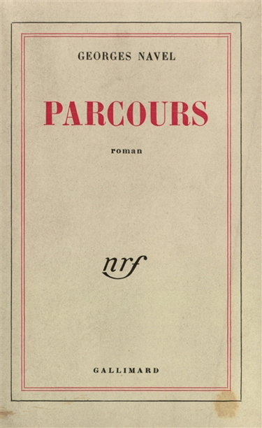 Couverture de Parcours