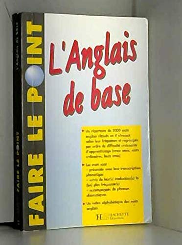 L'anglais de base
