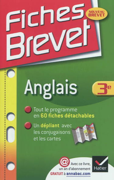 Anglais 3e