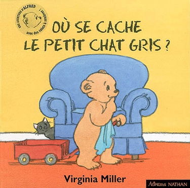Où se cache le petit chat gris ?