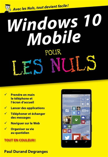 Windows 10 mobile pour les nuls