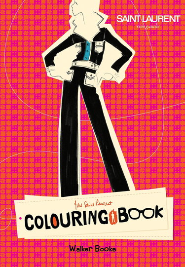 Couverture de Yves Saint Laurent Rive Gauche Colouring Book