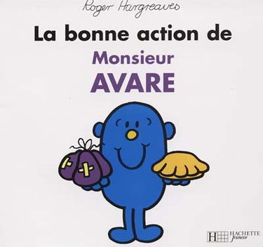 Couverture de La bonne action de Monsieur Avare par Roger Hargreaves