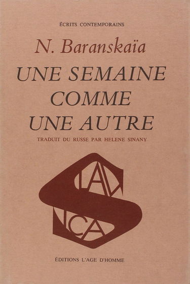 Une semaine comme une autre